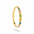 Confetti Gemstone Bangle