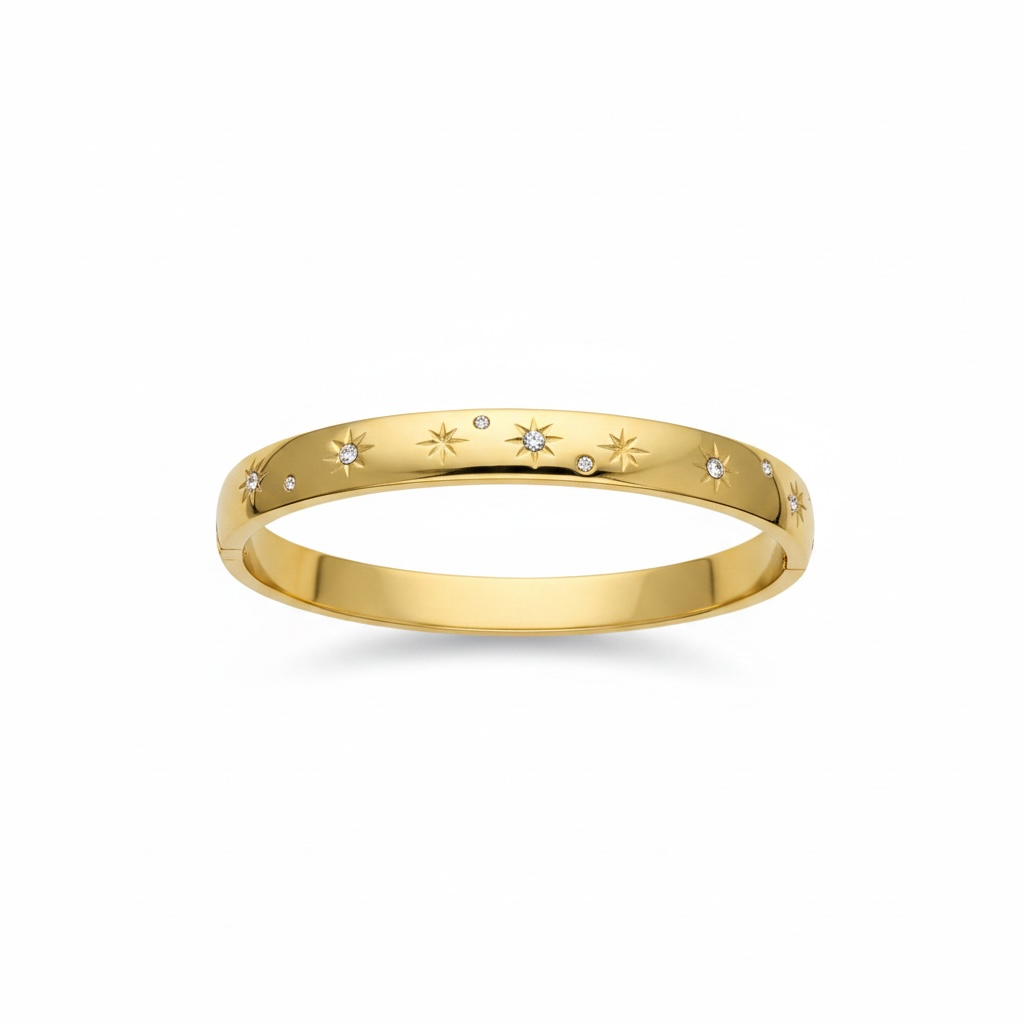Celeste Starburst Bangle