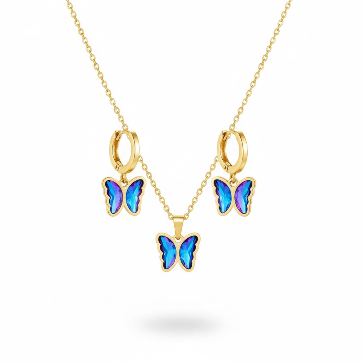 Papillon Butterfly Jewelry Set