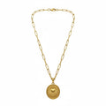 Sacré Cœur Medallion Necklace
