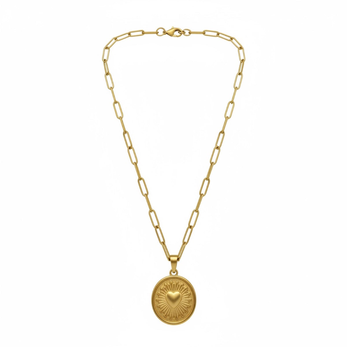 Sacré Cœur Medallion Necklace